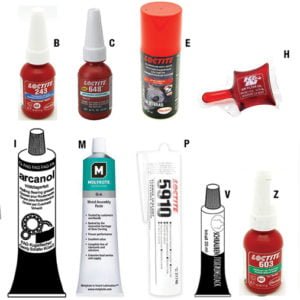 912iS LUBRICANT TOOLS (NON CERTIFIED)