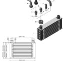 ROTAX 912iS OIL RADIATOR PARTS