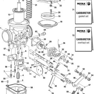 ROTAX CARBURETOR - SINGLE PARTS 914 SERIES