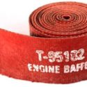 RED SILICONE ENGINE BAFFLE TEXTURED FINISH 1/8”X3”X9′ ROLL