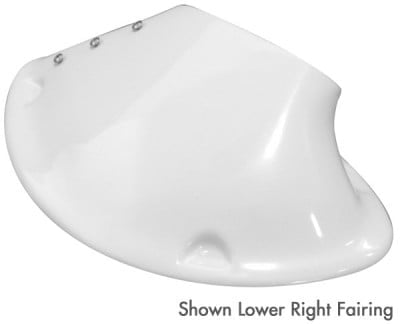 K2U PRO SPLIT STRUT FAIRINGS LOWER - CESSNA 150 AND 152 - Image 2