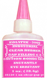 POLYFIX™ 3000 CLEAR FLEXIBLE RUBBER GAP FILLING