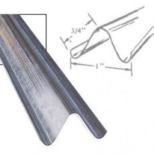 HAT SECTION .020 2024T3 ALUMINUM - 8FT