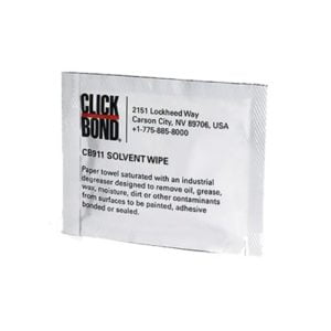 CLICK BOND CB911 - SOLVENT WIPE