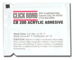 CLICK BOND CB200 ACRYLIC ADHESIVE