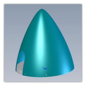 WHIRLWIND 11.3'' SPINNER FOR ROTAX 912/914