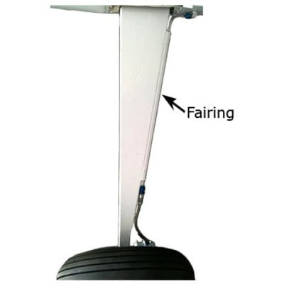 CESSNA BRAKE LINE FAIRING EXTRUSION - Image 2