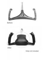 SLIP ON CENTER CUSHION SET FOR CESSNA CONTROL YOKE