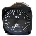 UMA 1 1/4 INCH ELECTRICAL TACHOMETER 0-7000 RPM FOR ROTAX 447/503/582 SERIES
