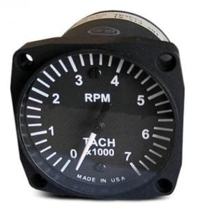 UMA 1 1/4 INCH ELECTRICAL TACHOMETER 0-7000 RPM FOR ROTAX 447/503/582 SERIES