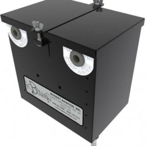 BOGERT STAINLESS STEEL BATTERY BOX WITH LID FOR CESSNA 150