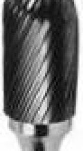 CYLINDRICAL BALL NOSE CARBIDE BURRS ALUMINUM CUT