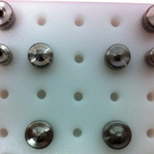 DELUXE SPRING BACK TYPE DIMPLE DIE KIT WITH BLOCK