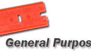 SCRAPERITE GENERAL USE ORANGE BLADES FOR DELICATE SURFACES
