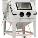 DUAL STATION BLASTING CABINET