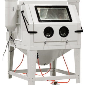 DUAL STATION BLASTING CABINET