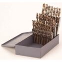 DRILL BIT SET A-Z COBALT 26 PIECES USA