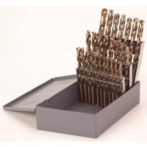 DRILL BIT SET A-Z COBALT 26 PIECES USA