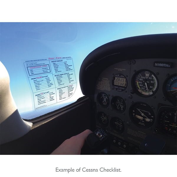 THRU-VIEW EMERGENCY CHECKLIST - BONANZA - Image 2