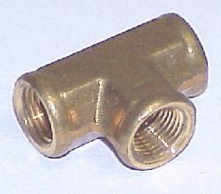 1/8 INCH TEE FITTING