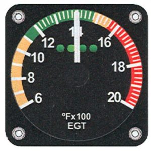 AVIASPORT ROTAX 912 EGT GAUGE FARENHEIT - 2 1/4 IN.