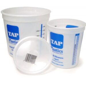 MULTI-MEASURE PLASTIC CONTAINERS