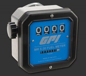 GPI AVIATION REFUELING METER MR 5-30-L8N