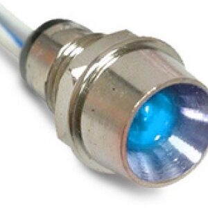 ELECTRONICS INTERNATIONAL AL-1 BLUE CHROME ANNUNCIATOR LIGHT