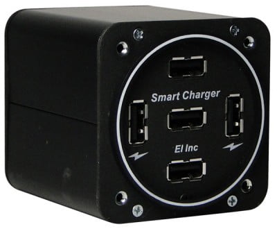 ELECTRONICS INTERNATIONAL USB-6A SMART CHARGER FOR CGR-30P