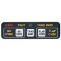 MID-CONTINENT AVIONICS ANNUNCIATION CONTROL UNIT FOR GPS SANDEL TAWS