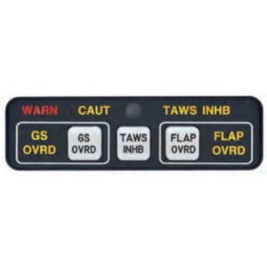 MID-CONTINENT AVIONICS ANNUNCIATION CONTROL UNIT FOR GPS SANDEL TAWS