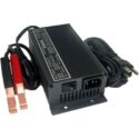 SCHAUER BATTERY CHARGER 24V/5AMP WITH BATTERY CLIPS