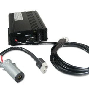12 VOLT PORTABLE POWER SUPPLY WITH PIPER STYLE SINGLE PIN PLUG