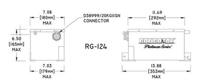 CONCORDE RG-124-1 AIRCRAFT BATTERY - Image 2