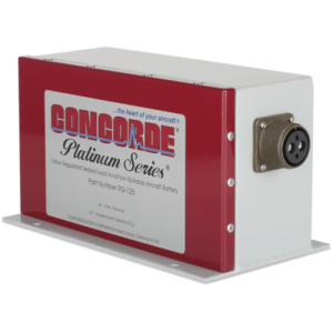 CONCORDE RG-125 AIRCRAFT BATTERY