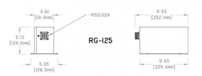 CONCORDE RG-125 AIRCRAFT BATTERY - Image 2