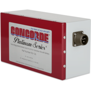 CONCORDE RG-126 AIRCRAFT BATTERY
