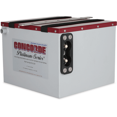 CONCORDE RG-209 AIRCRAFT BATTERY