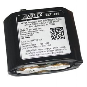 ARTEX 8322 REPLACEMENT BATTERY FOR ELT 345