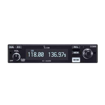 ICOM IC A220T TRANSCEIVER - PANEL MOUNT - TSO'D