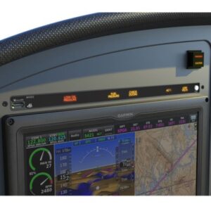 AERO SAFETY SYSTEMS AH502SD CENTRAL WARNING PANEL