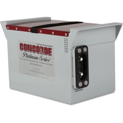 CONCORDE RG-624 PLATINUM SERIES SEALED LEAD ACID AIRCRAFT BATTERY