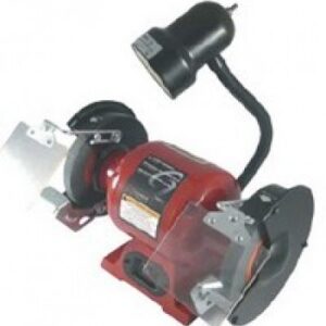 6 INCH BENCH GRINDER WITH LIGHT