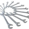 SUNEX 14 PIECE SAE FULLY POLISHED ANGLE HEAD WRENCH SET