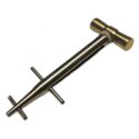 CLAMPTITE TOOL – 4-3/4 INCH STAINLESS STEEL TOOL WITH BRONZE NUT EXTENDS TO 7 INCH LONG