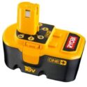 RYOBI P100 ONE+ NICKEL-CADMIUM 18-VOLT RECHARGEABLE BATTERY