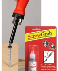 SCREWGRAB ANTI-SLIP GEL FOR STRIPPED SCREWS