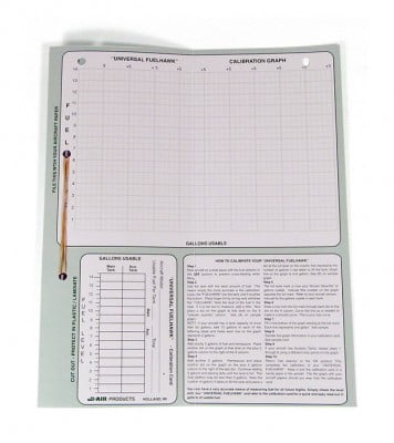 FUELHAWK UNIVERSAL 11 INCH FUEL GAUGE - Image 2