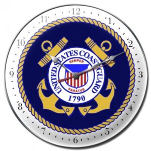 WARBIRD WALL CLOCK U.S. COAST GUARD