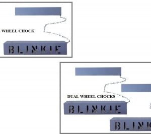 LIGHTWEIGHT CUSTOM ALUMINUM WHEEL CHOCKS